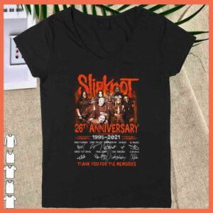 Premium Slipknot 26th Aniversary shirt 5