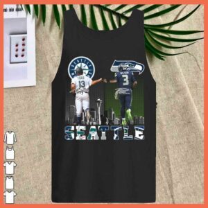 Seattle Toro Hernandez Russell Wilson signatures shirt 2