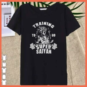 Son Goku Training to go super saiyan Shirt 5