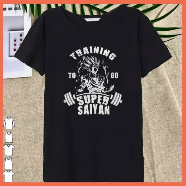 Son Goku Training to go super saiyan Shirt