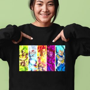 Songoku and Vegeta Full Level super saiyan Shirt 3