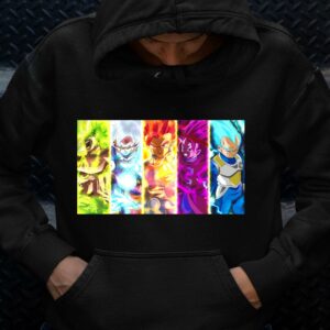 Songoku and Vegeta Full Level super saiyan Shirt 4
