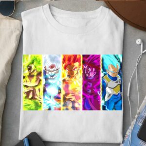 Songoku and Vegeta Full Level super saiyan Shirt 5