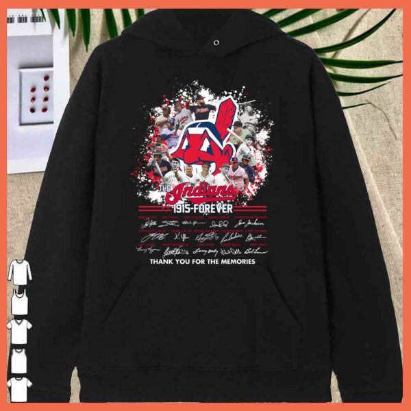 The Cleveland Indians shirt, Cleveland Indians 1915 Forever Thank You For The Memories Shirt
