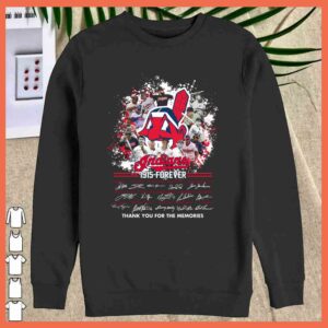 The Cleveland Indians shirt, Cleveland Indians 1915 Forever Thank You For The Memories Shirt 2