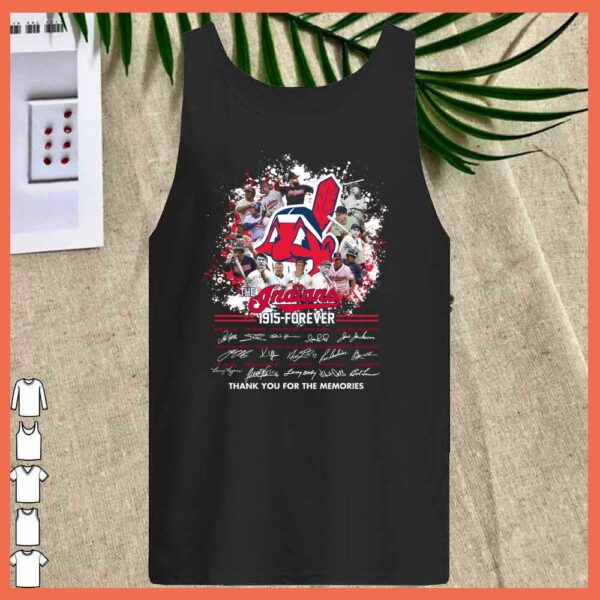 The Cleveland Indians shirt, Cleveland Indians 1915 Forever Thank You For The Memories Shirt