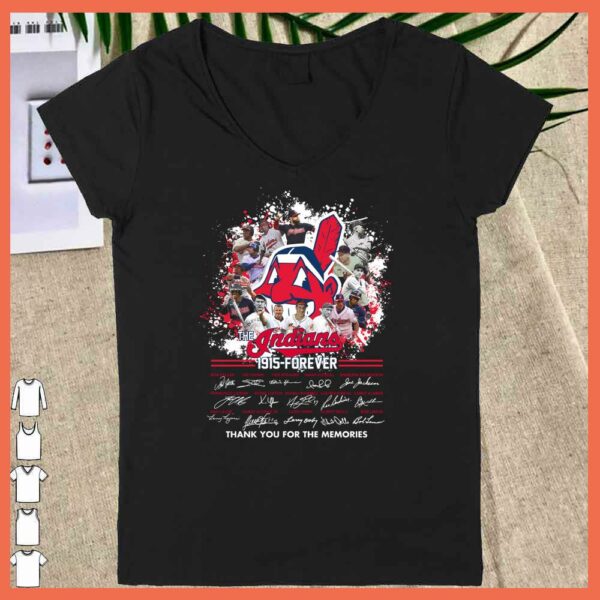 The Cleveland Indians shirt, Cleveland Indians 1915 Forever Thank You For The Memories Shirt