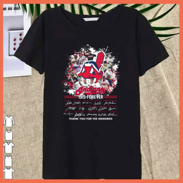 The Cleveland Indians shirt, Cleveland Indians 1915 Forever Thank You For The Memories Shirt