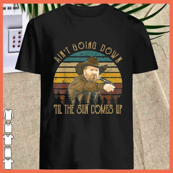 Vintage Garth Brooks Ain't Going Down Til The Sun Comes Up Vintage Shirt