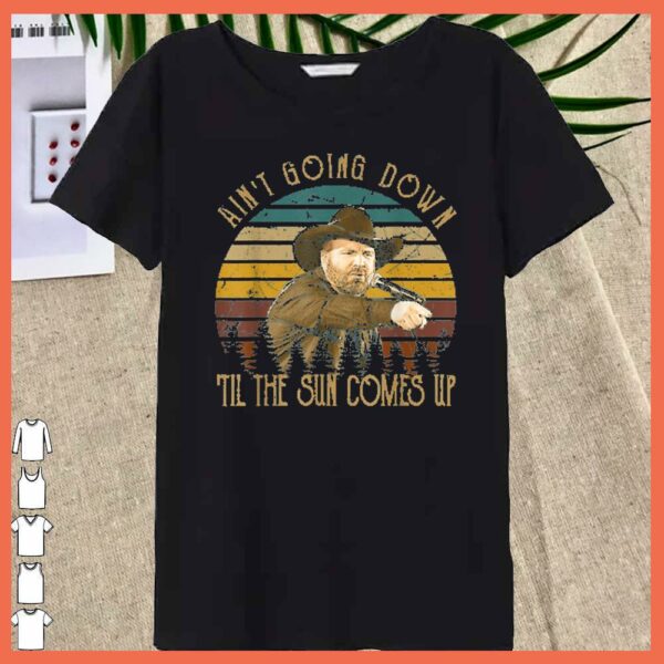 Vintage Garth Brooks Ain't Going Down Til The Sun Comes Up Vintage Shirt