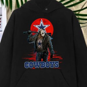 Best Dallas Cowboys Mashup Jason Voorhees Horror Movies Shirt, Jason Voorhees Dallas Cowboys Shirt