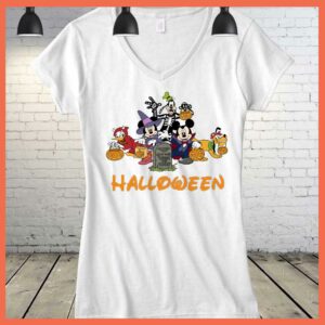 Best Disney Halloween Mickey Mouse Donal Duck and Goofy Trick or Treat shirt 3