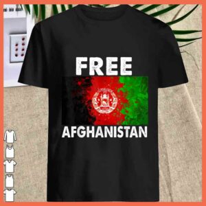 Best Free Afghanistan Flag Shirt 1