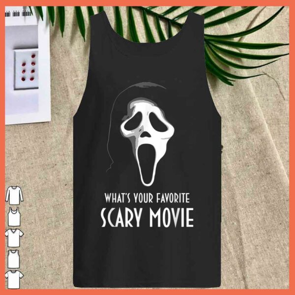 Best Ghostface What's Your Favorite Scary Movie Halloween Shirt