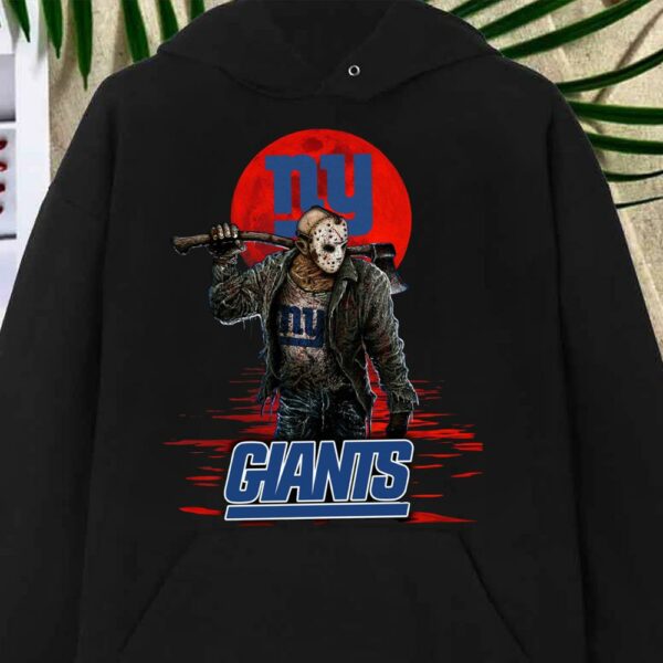 Best Giants Browns Mashup Jason Voorhees Horror Movies Shirt, Jason Voorhees Giants Shirt
