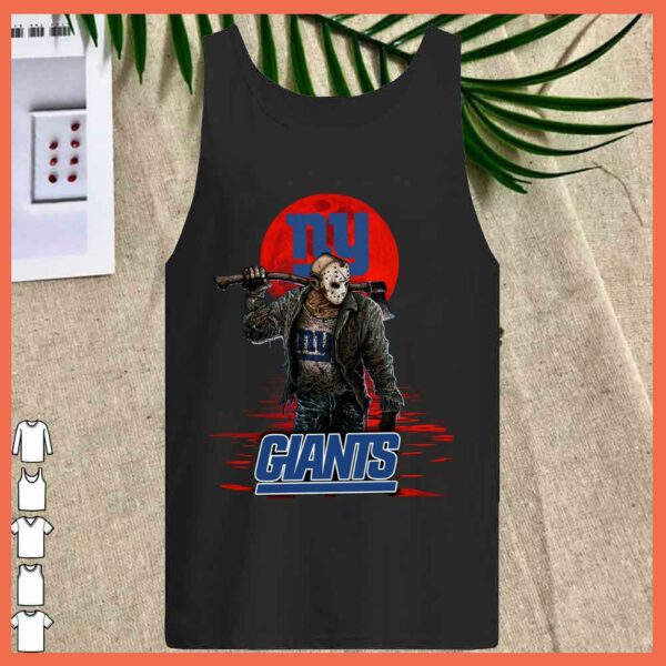 Best Giants Browns Mashup Jason Voorhees Horror Movies Shirt, Jason Voorhees Giants Shirt