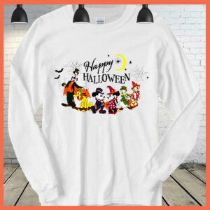Best Halloween Mickey Mouse Minnie Mouse Donal Duck and Goofy shirt