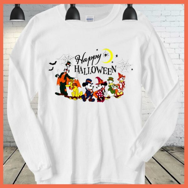 Best Halloween Mickey Mouse Minnie Mouse Donal Duck and Goofy shirt