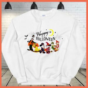 Best Halloween Mickey Mouse Minnie Mouse Donal Duck and Goofy shirt