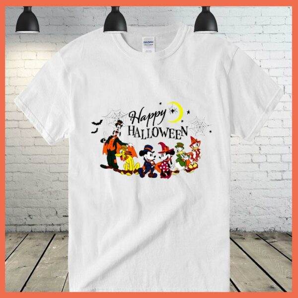 Best Halloween Mickey Mouse Minnie Mouse Donal Duck and Goofy shirt