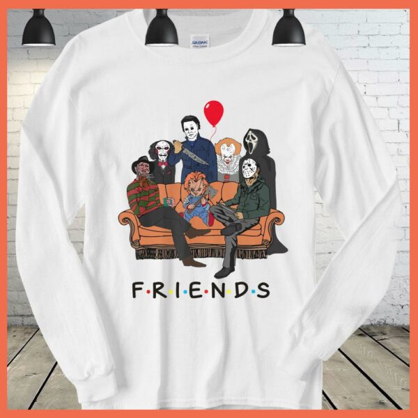 Best Horror Characters Friends Squad Converging Scary Halloween