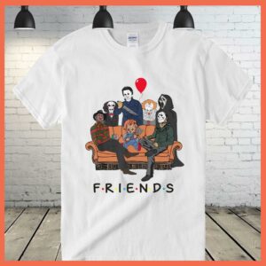 Best Horror Characters Friends Squad Converging Scary Halloween 2