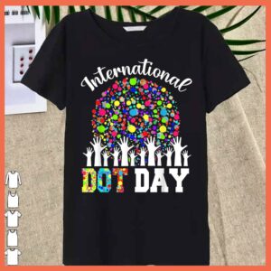 Best International Dot Day Happy Dot Day 2021 Colorful Dot Hand Shirt 3