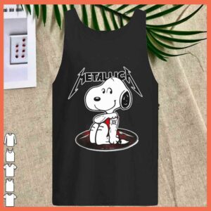 Best Metallica Snoopy Tatoo the hand Shirt 2