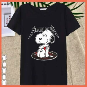 Best Metallica Snoopy Tatoo the hand Shirt 3
