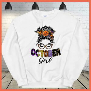 Best October Girl Pumkin halloween shirt, October Girl shirt 1