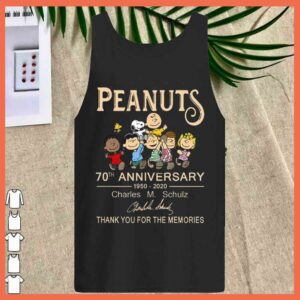 Best Peanuts Snoopy 70th Anniversary 1950 2020 Charles M Schulz Thank For The Memories 2
