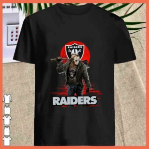 Best Raiders Mashup Jason Voorhees Horror Movies Shirt, Jason Voorhees Raiders Shirt