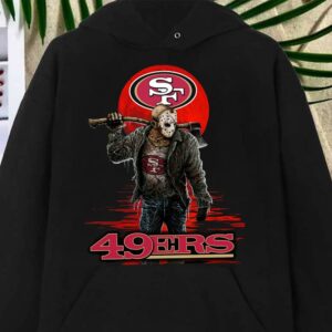 Best San Francisco 49ers Mashup Jason Voorhees Horror Movies Shirt, Jason Voorhees San Francisco 49ers Shirt