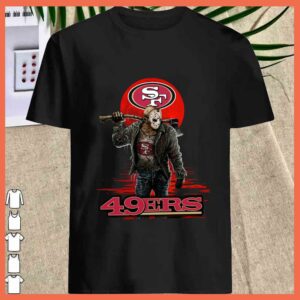 Best San Francisco 49ers Mashup Jason Voorhees Horror Movies Shirt, Jason Voorhees San Francisco 49ers Shirt