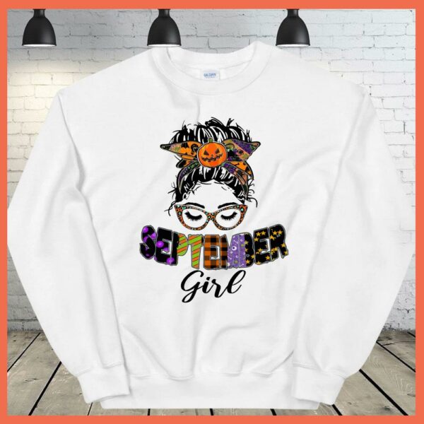 Best September Girl Pumkin halloween shirt. September Girl shirt