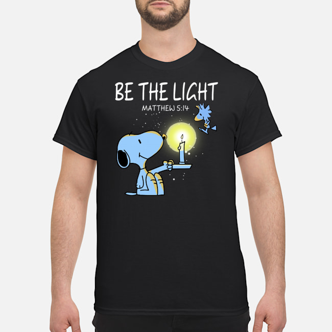 Snoopy Be Light Matthew 5:14 Shirt 5 Snoopy Be Light Matthew 5:14 Shirt