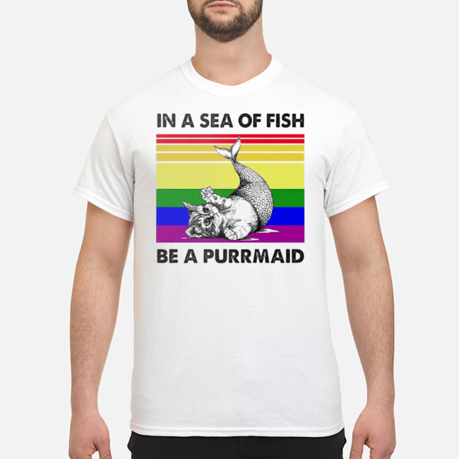 In A Sea Of Fish Be A Purrmaid Shirt 5 In A Sea Of Fish Be A Purrmaid Shirt