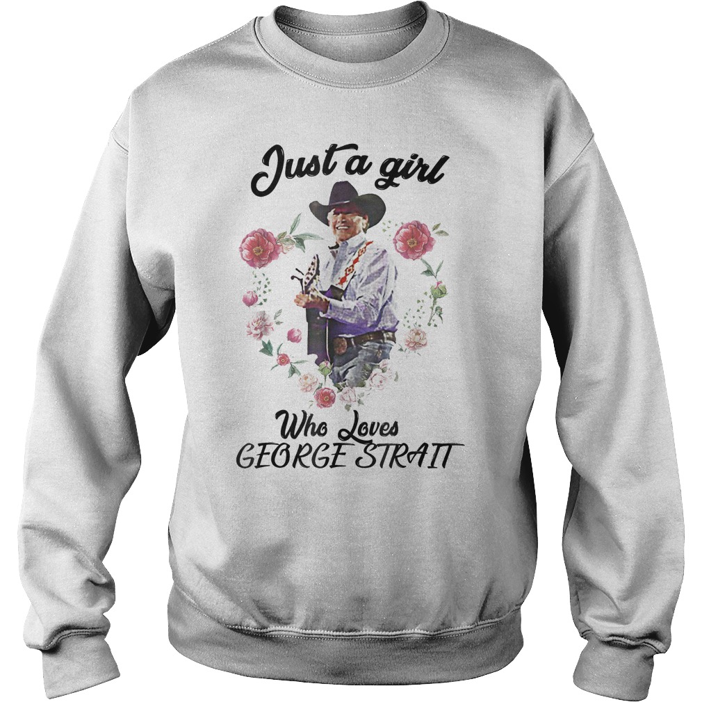 A Girl Loves Music Guitar Singing George T-Shirt Sweatshirt Unisex