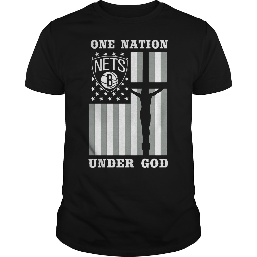 Best Brice Brooklyn Nets - One Nation Under God T-Shirt Classic Guys / Unisex Tee
