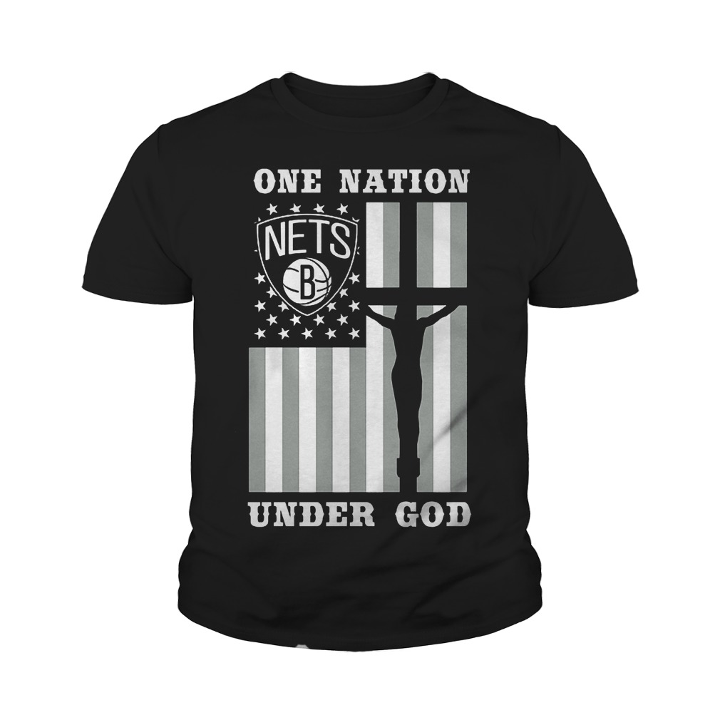 Best Brice Brooklyn Nets - One Nation Under God T-Shirt Youth Tee