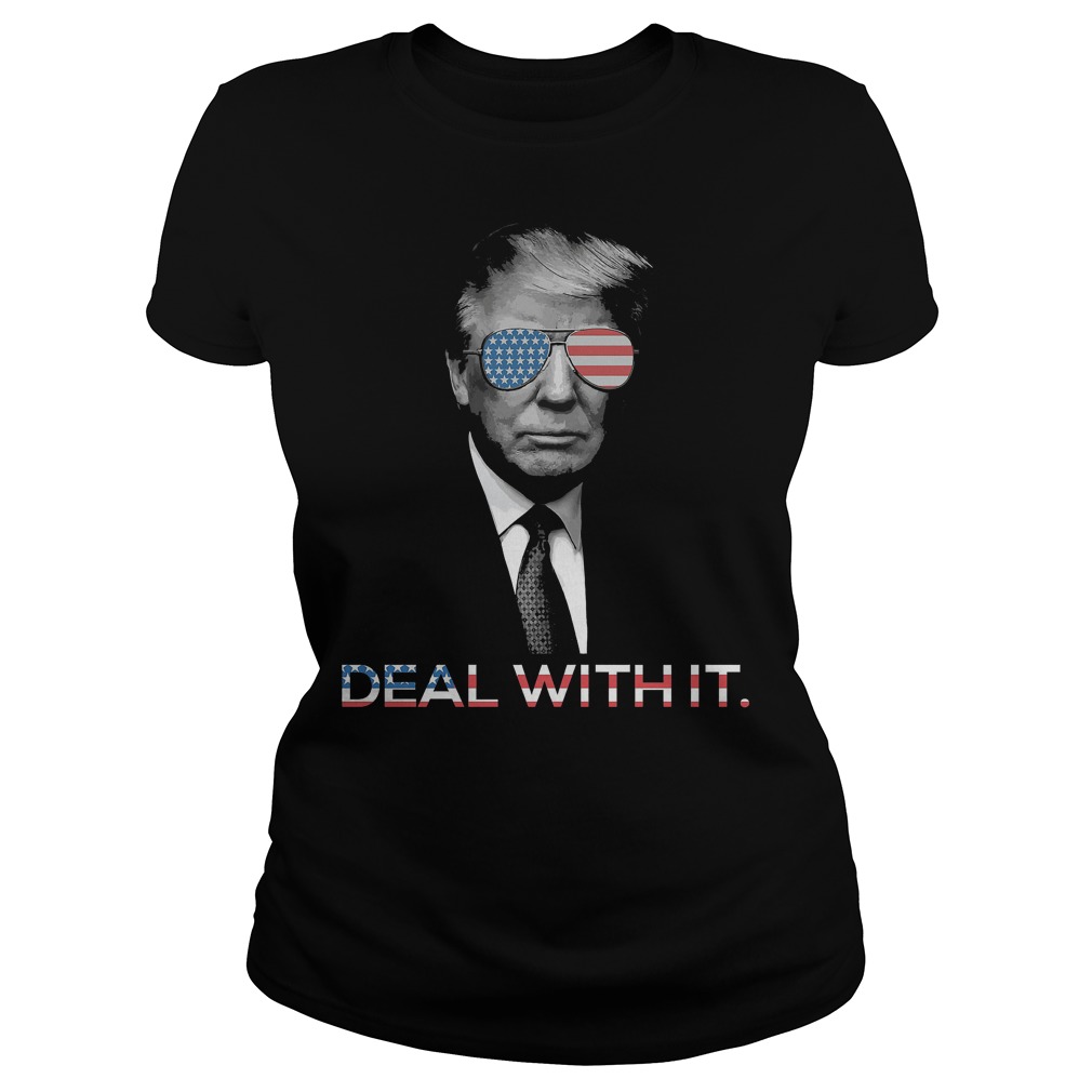 Best Brice Trump- Deal With It T-Shirt Classic Ladies Tee