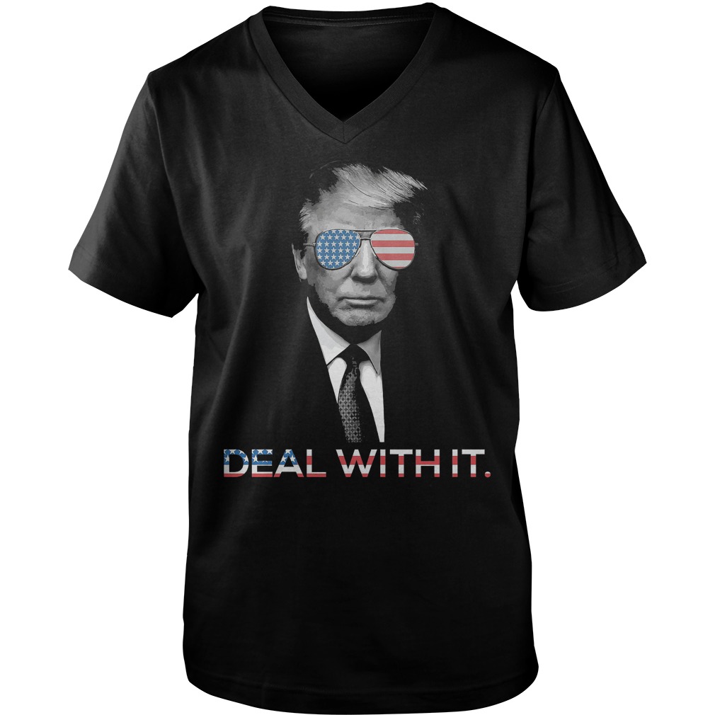 Best Brice Trump- Deal With It T-Shirt Guys V-Neck