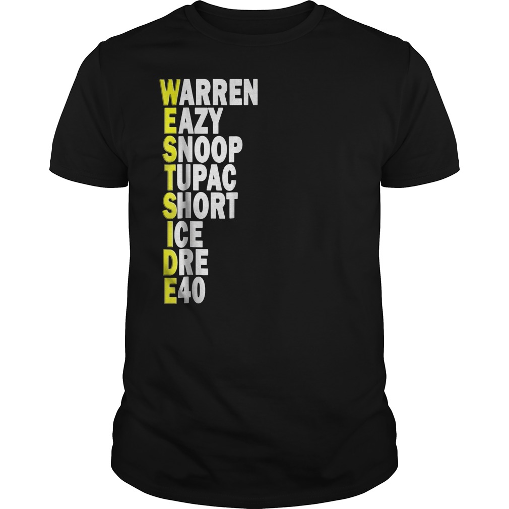 Best Brice West Side Hip Hop Rap Music Artist T-Shirt Classic Guys / Unisex Tee
