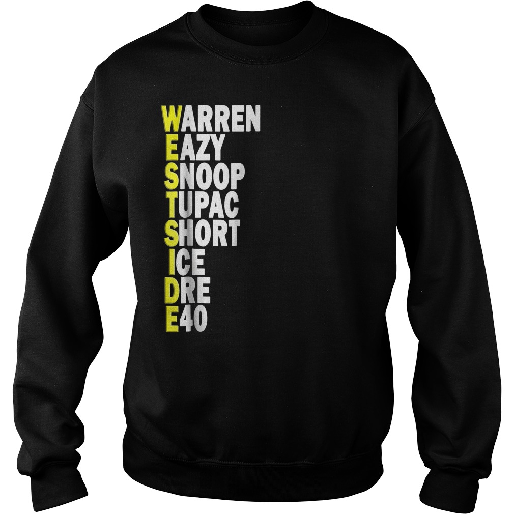 Best Brice West Side Hip Hop Rap Music Artist T-Shirt Sweatshirt Unisex
