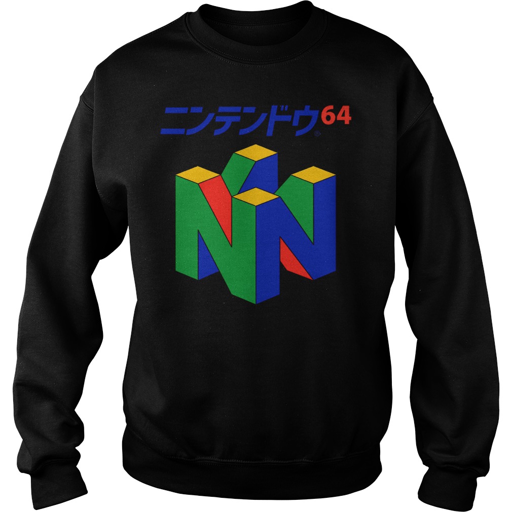Best Price Japanese Nintendo 64 T-Shirt Sweatshirt Unisex