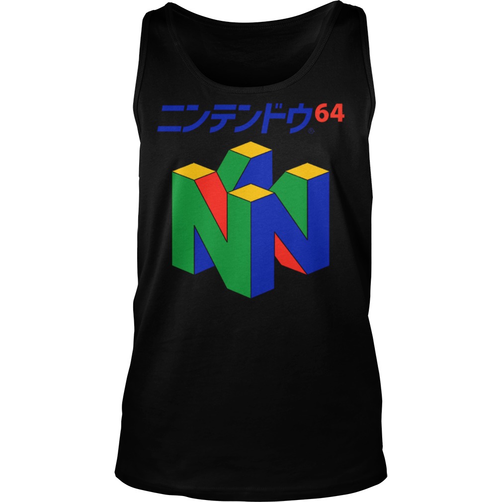 Best Price Japanese Nintendo 64 T-Shirt Tank Top Unisex