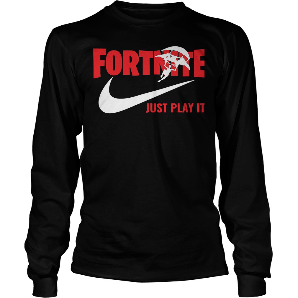 Best Price Just Play Fortnite T-Shirt Longsleeve Tee Unisex