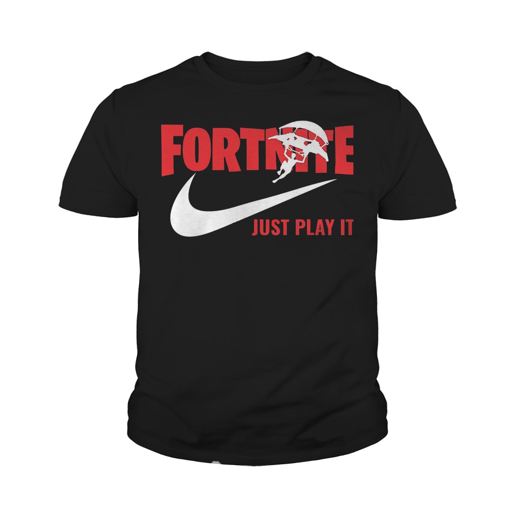 Best Price Just Play Fortnite T-Shirt Youth Tee