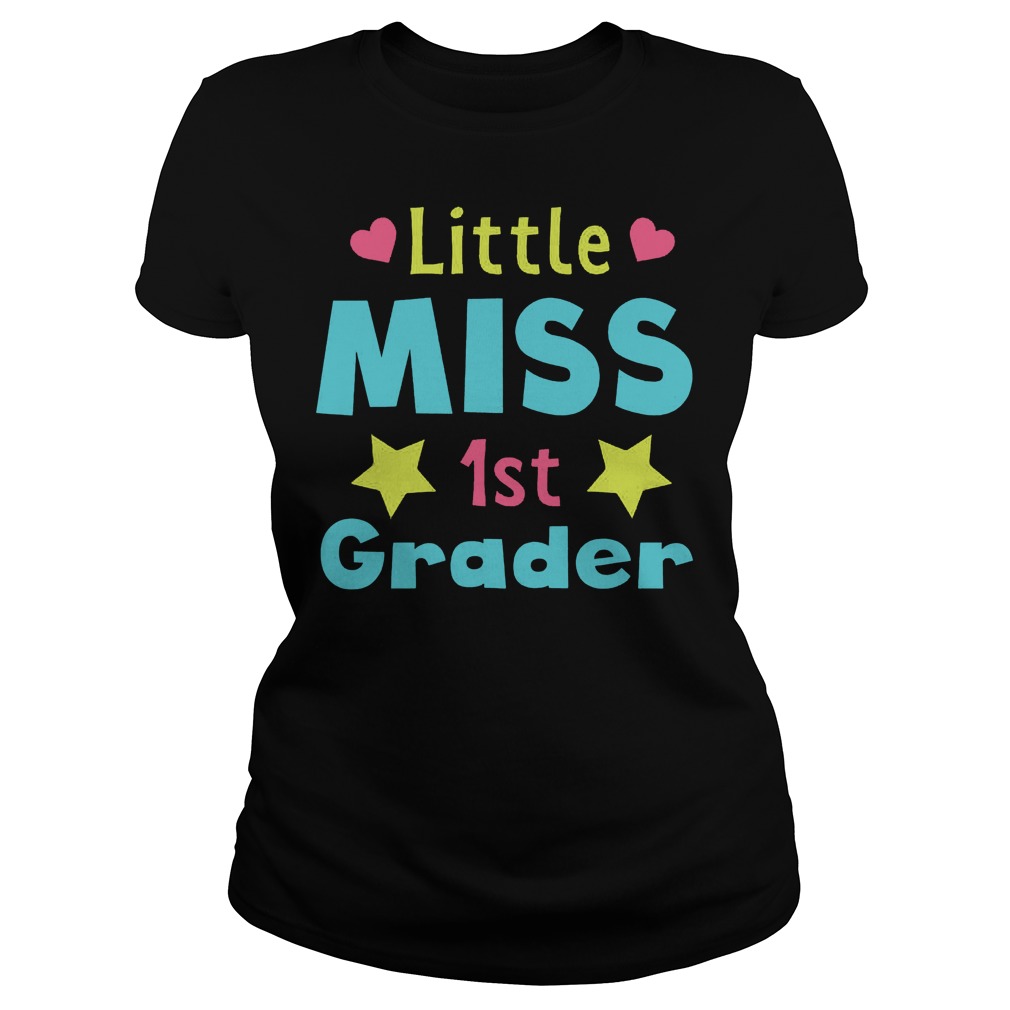Best Price Little Miss 1st Grader T-Shirt Classic Ladies Tee