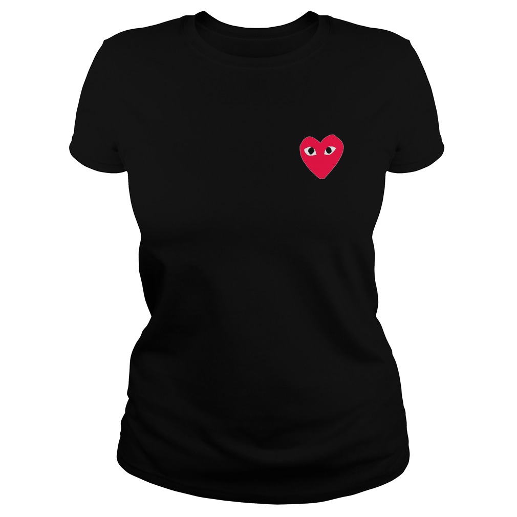 Comme Des Garçons Play T-Shirt 23 Comme Des Garçons Play T-Shirt Ladies Tee
